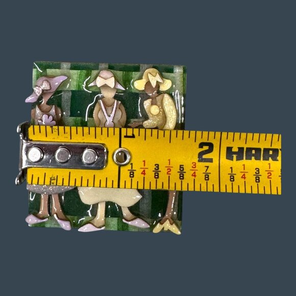 Lucinda Woman Pins Lot of 3 Set Collection Shopping Enamel Red Hat Society READ - Picture 9 of 10